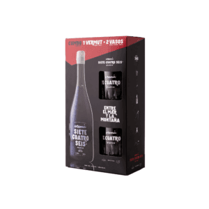 Alternative view of BOX VERMÚ + 2 VASOS 746
